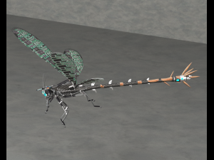 dragonfly robotic model 3D Model