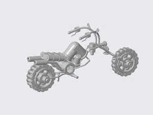motorcycle model 3D Model