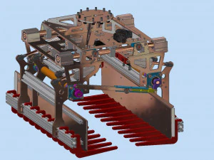 adjustable bag gripper- gripper robot 3D Model