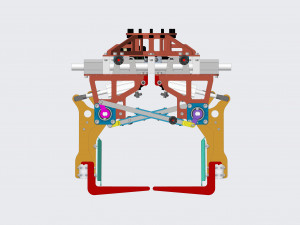 adjustable bag gripper- gripper robot 3D Model