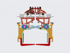 adjustable bag gripper- gripper robot 3D Model