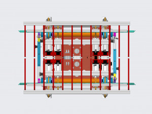 adjustable bag gripper- gripper robot 3D Model
