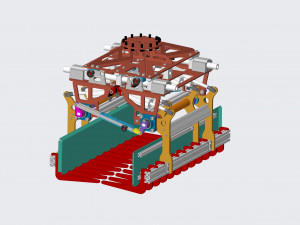 adjustable bag gripper- gripper robot 3D Model