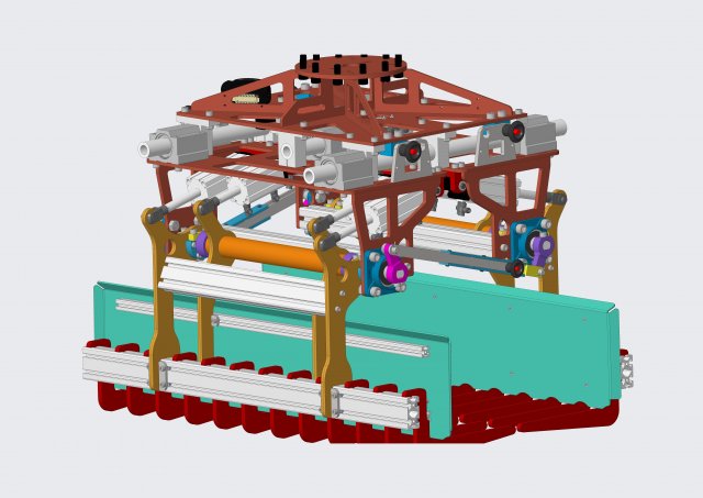 Robot shop bag gripper