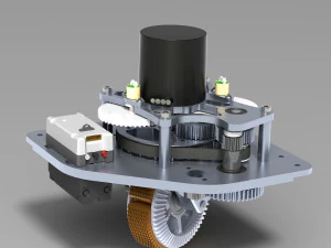 ホイール360度 3Dモデル