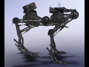 Robots All Terrain AT-ST5 3D Модель