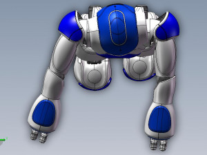 NAO robot v4 3D Модель