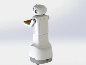Robot di servizio Modello 3D