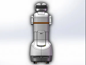 Robot di servizio Modello 3D
