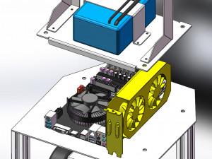 Service robot 3D Модель