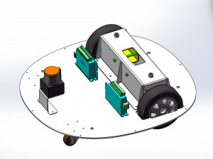 Service robot 3D Модель
