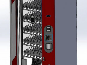 Vending machine 3D Model