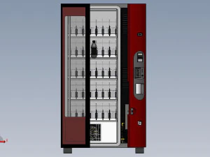 Vending machine 3D Model