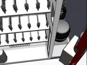 Vending machine 3D Model
