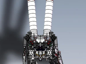 Unicorn Gundam FA 3D Model