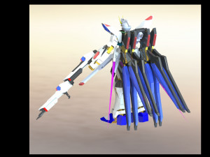 Gundam Robot Model 3D