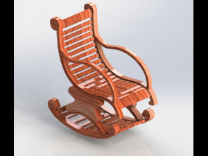 Rocking chair 3D Model