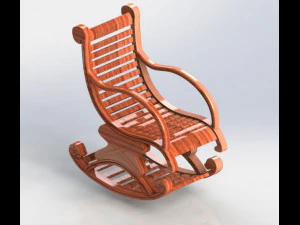 Rocking chair 3D Model