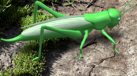 Grasshopper 3D Model .c4d .max .obj .3ds .fbx .lwo .lw .lws