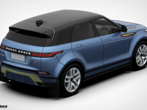 Range rover Car Model 3D