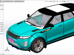 Range rover Car Model 3D