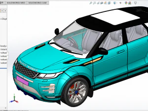 Range Rover-auto 3D Model
