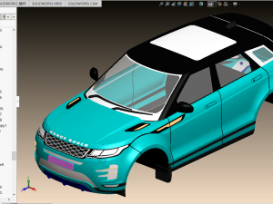Range rover Car Model 3D