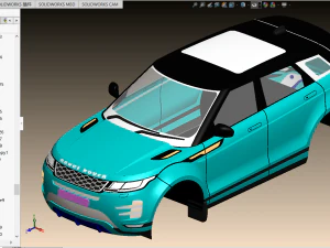 Range Rover-auto 3D Model