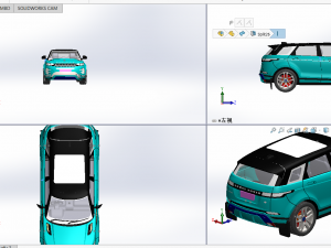 Range rover Car Model 3D