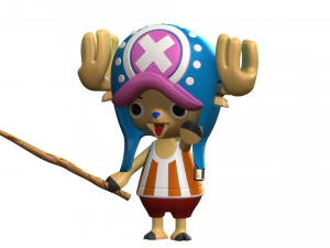 Postać z kresk&oacute;wki śmigłowca Model 3D