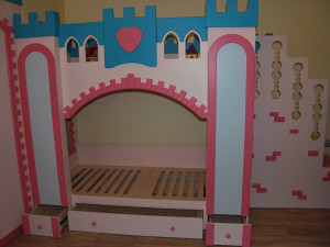Children bed Prince Castle children bed Prince Castle Modello 3D