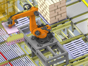 Palletizer robot 2 Modello 3D