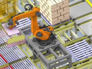 Palletizer robot 2 3D Model