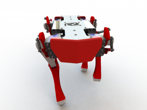 Dog Robot Modelo 3D