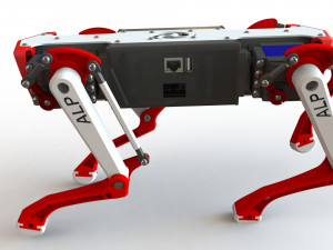 Dog Robot Modelo 3D