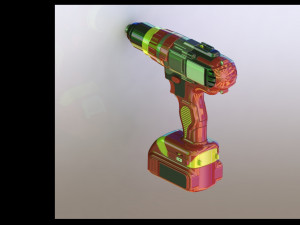 Hand drill PIN 13mm impact drill Modelo 3D