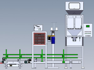 Sorting and Quantitative Packaging Machine Modèle 3D