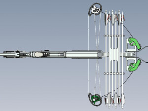 Crossbow model diagram Modèle 3D