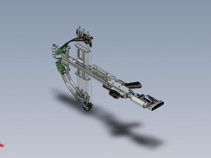 Crossbow model diagram Modèle 3D