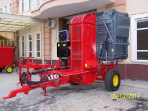 Pancar harvesting machine 3D Model