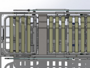 Hospital raised bed 3D Model