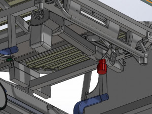 Hospital raised bed 3D Model
