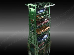 Aparcamiento inteligente Modelo 3D