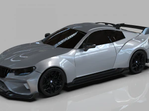 Обкладинка спортивних автомобілів 3D Модель