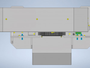 AGV with Three-way rotating grip - Smart warehouse Modelo 3D
