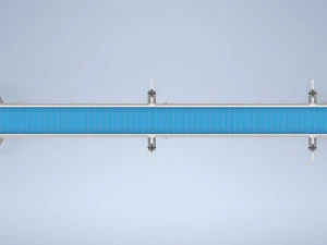 Plastic Conveyor 3m 3D Model