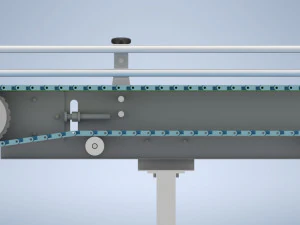 Plastic Conveyor 3m 3D Model