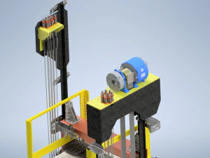 Elevator 800kg 3D Model