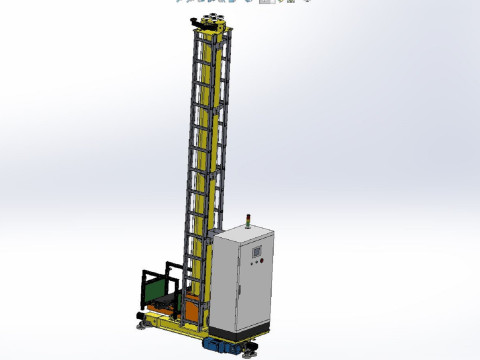 RGV dla ciężkich magazyn&oacute;w Smart Model 3D