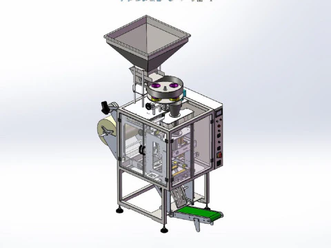 VFFS-sluitverpakkingsmachine 3D Model